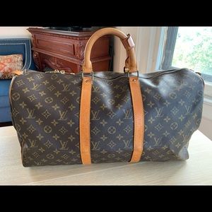 💯% Auth Louis Vuitton Boston keepall Handbag
